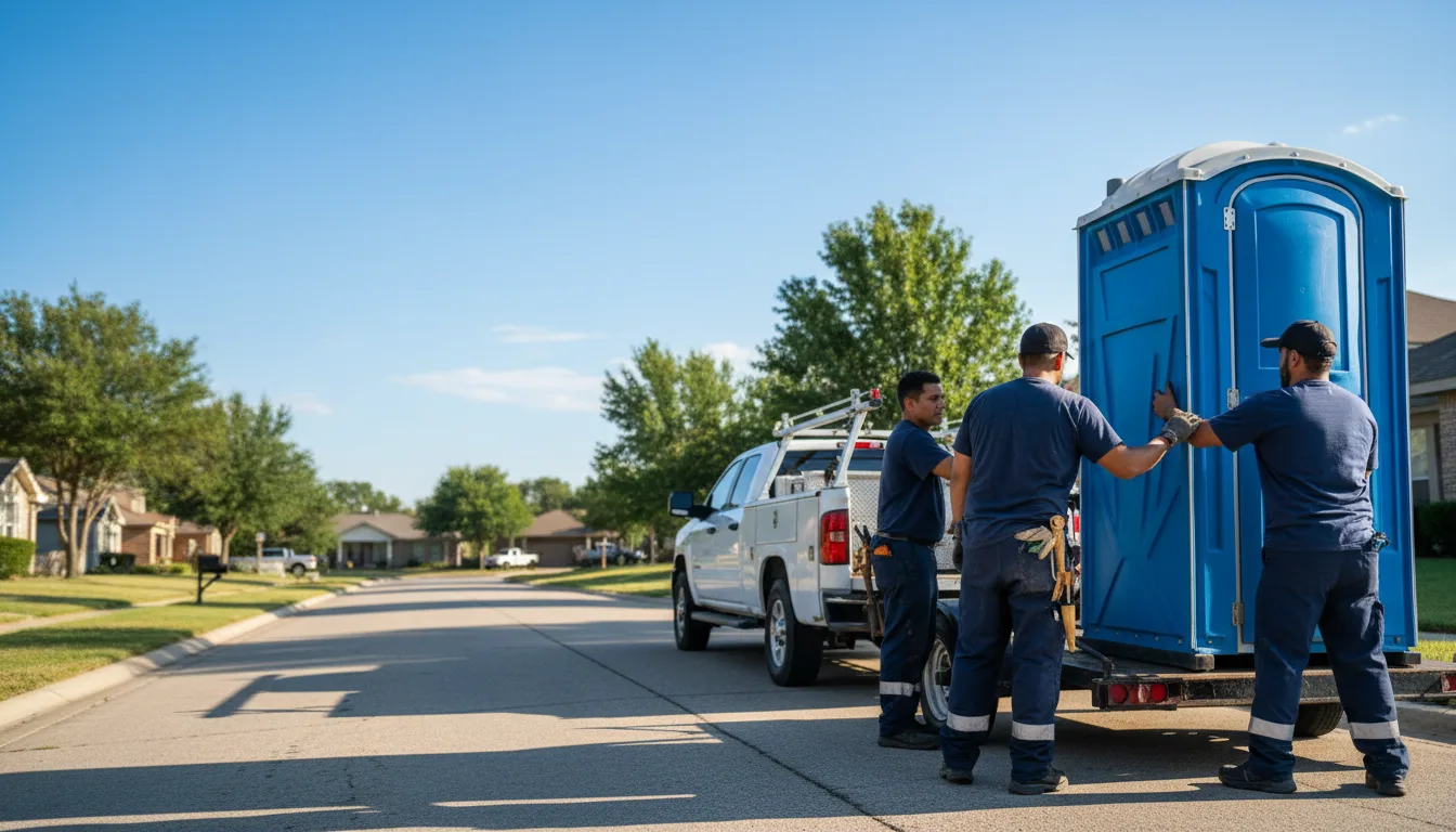 Portable Toilet Rental in Siloam Springs, AR near me